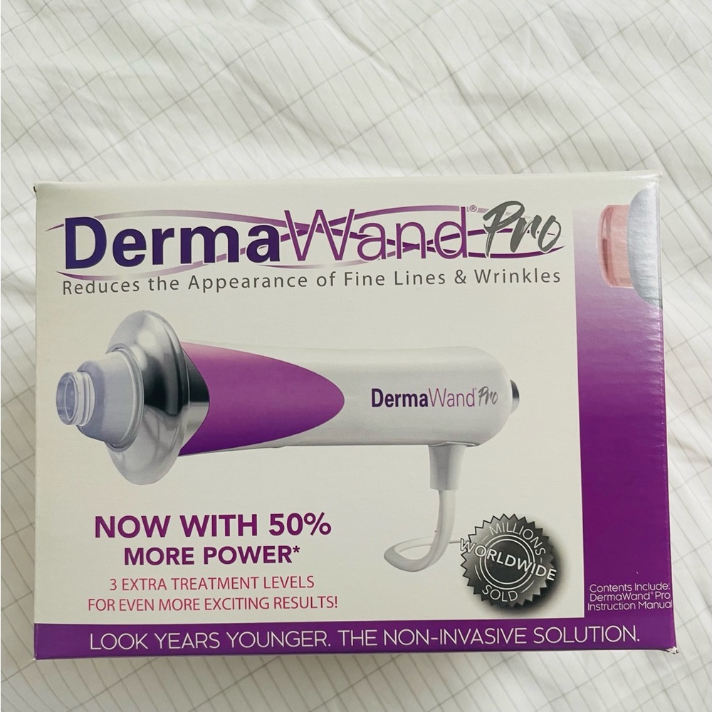 brand new derma wand pro in box never used retails for $239